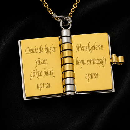 Sevgiliye Anı Kolye
